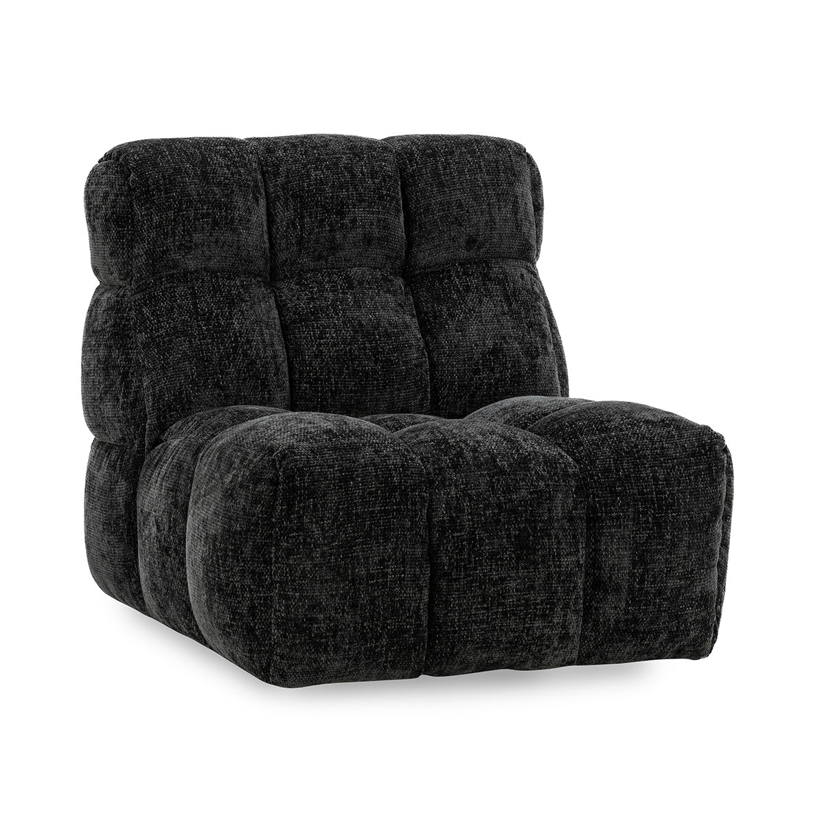 Roba Swivel Chair - Zinc - Black