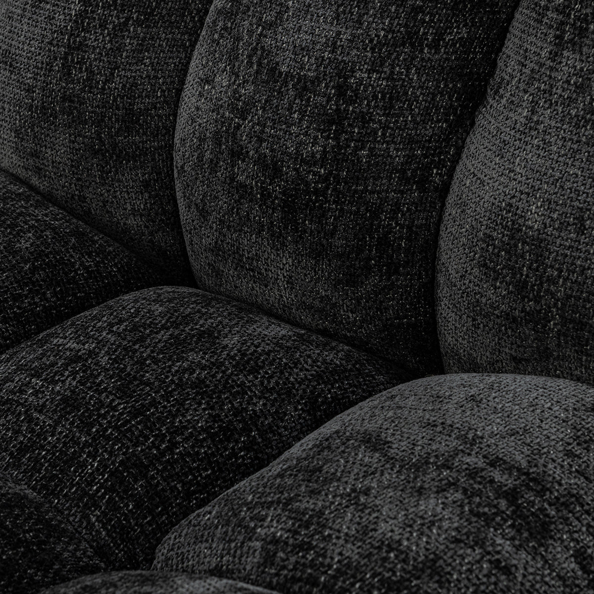 Roba Swivel Chair - Zinc - Black