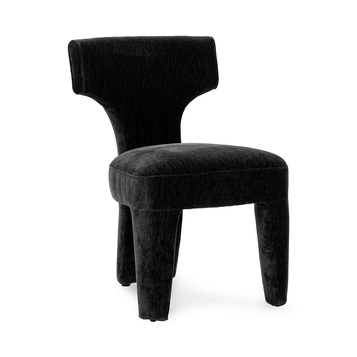 Khai Upholstered Dining Chair - Charcoal