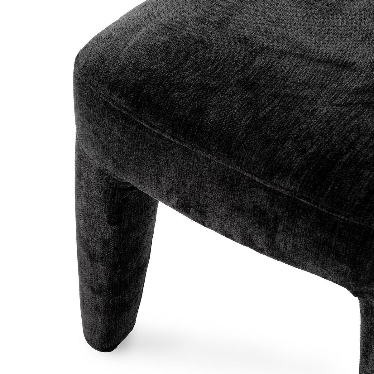 Khai Upholstered Dining Chair - Charcoal