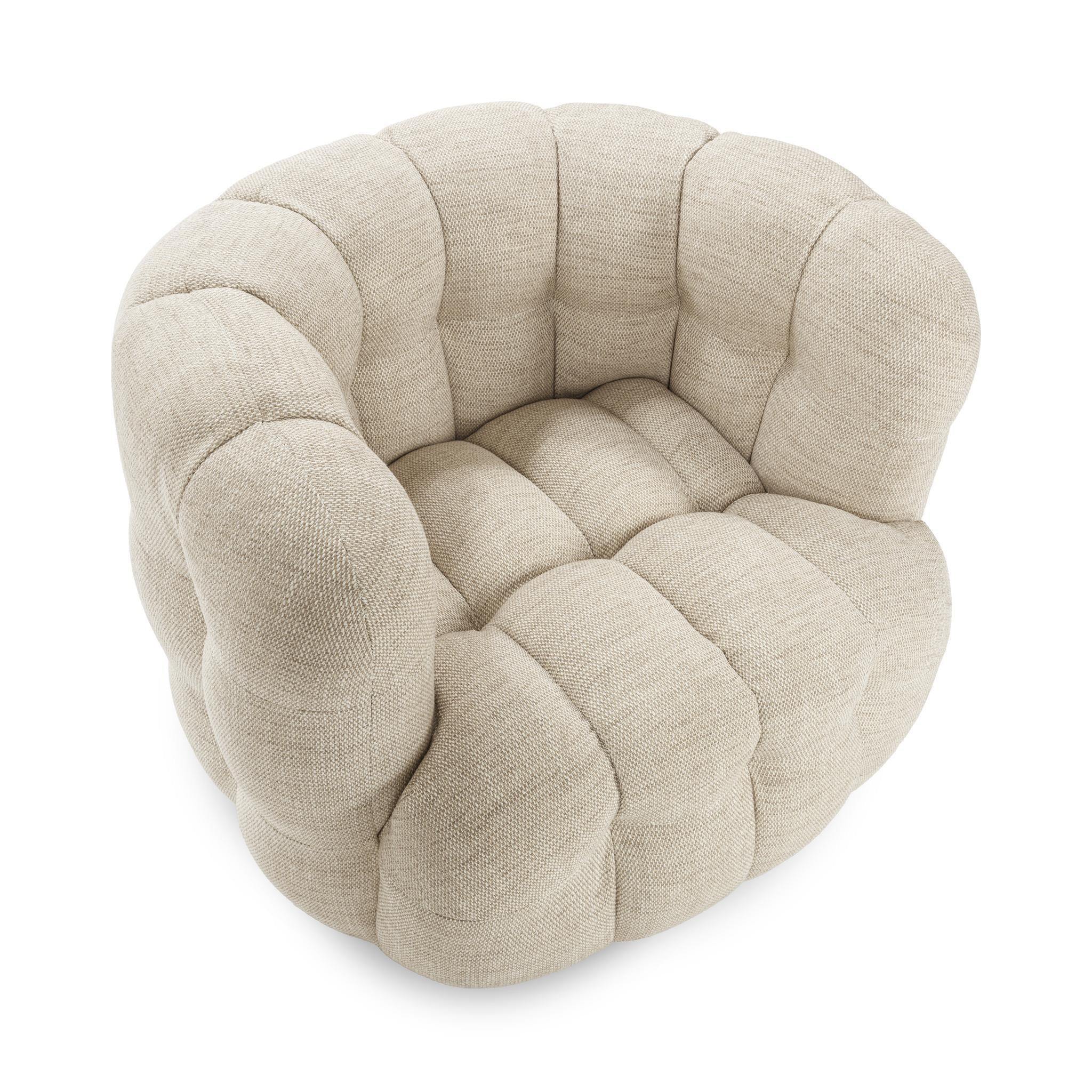 Walter Swivel Chair - Heathered Gray