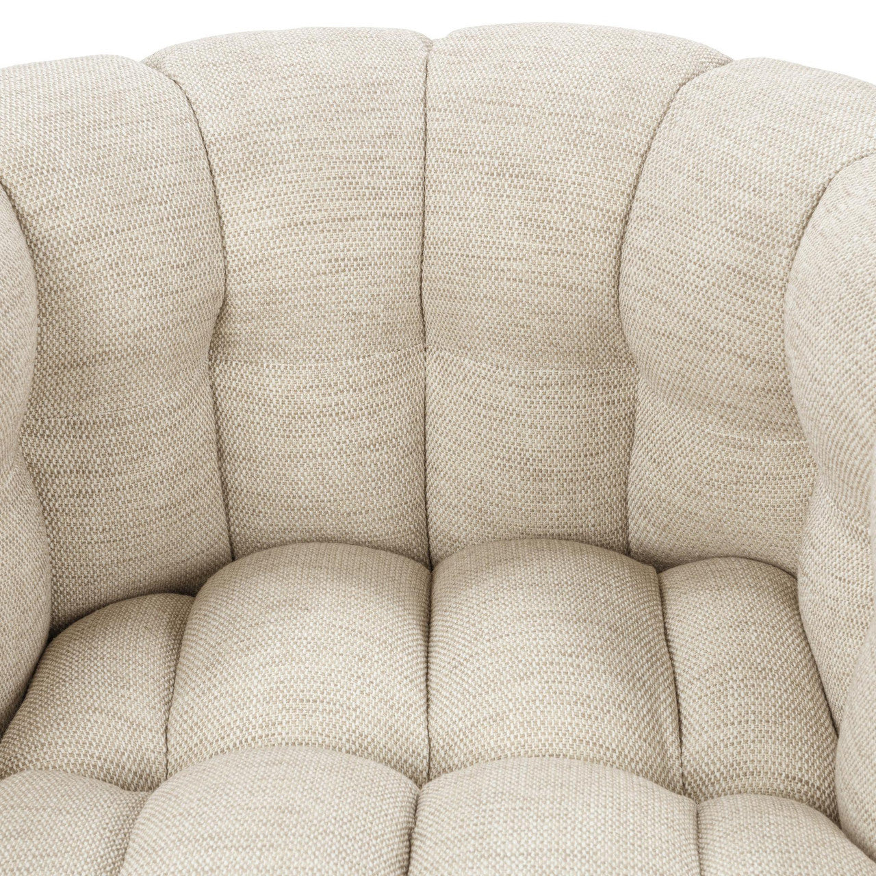 Walter Swivel Accent Chair - Flax