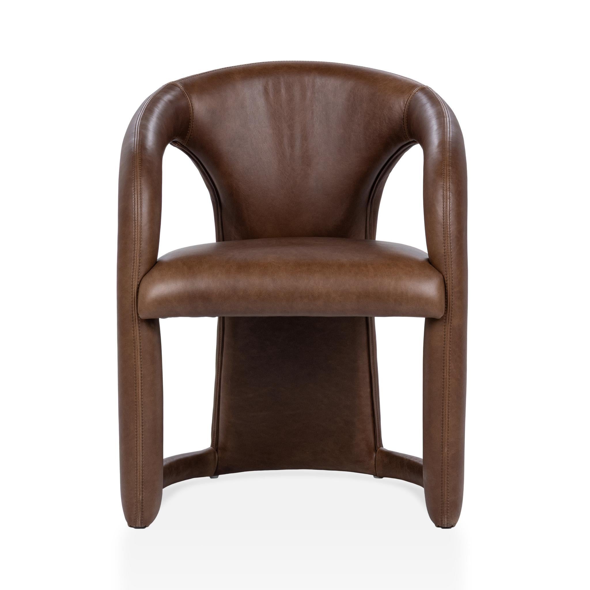Archie Dining Chair - Maple Brown