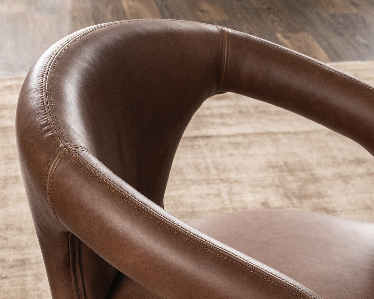 Archie Leather Dining Chair - 53051815