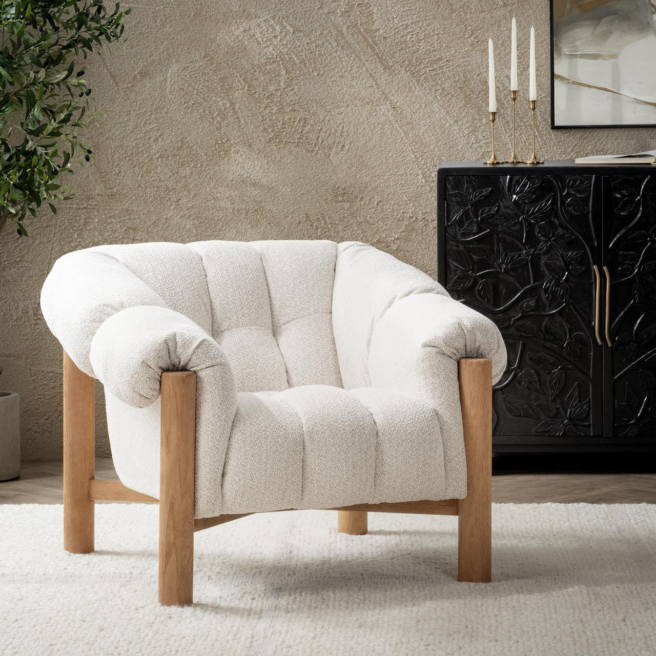 Sansa Upholstered Accent Chair - 53051819