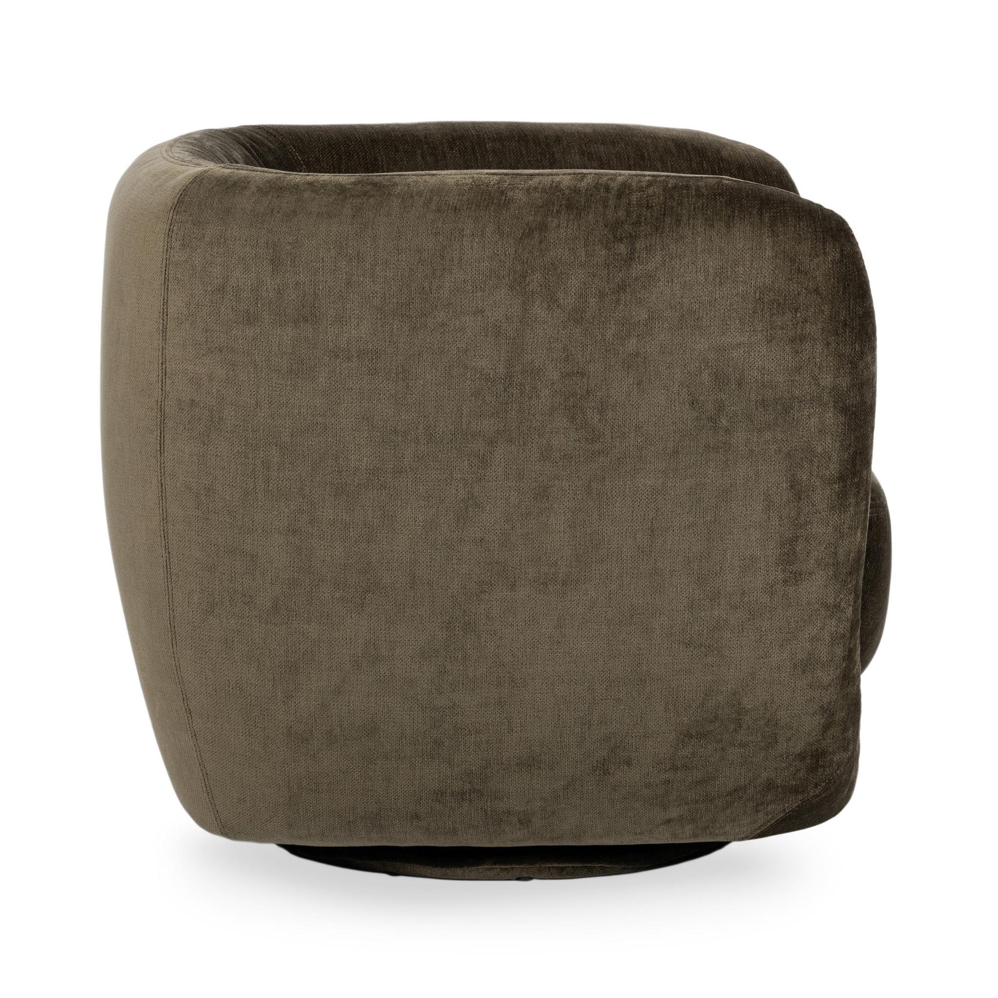 Nico Swivel Chair - Olive Green