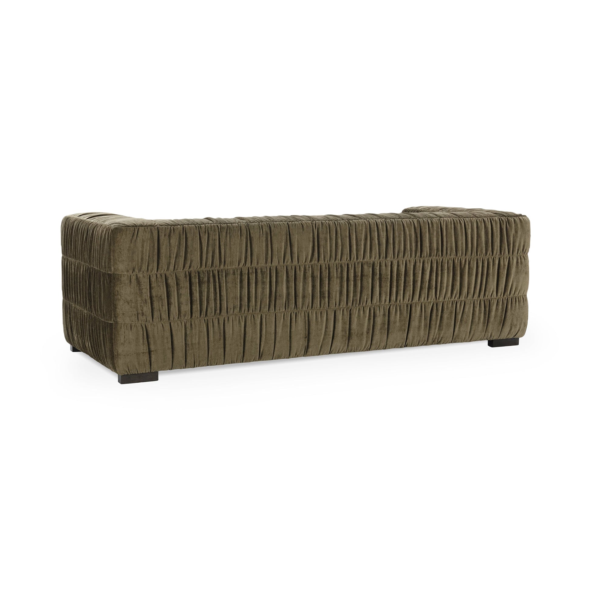 Afeela Upholstered Sofa - Olive Green