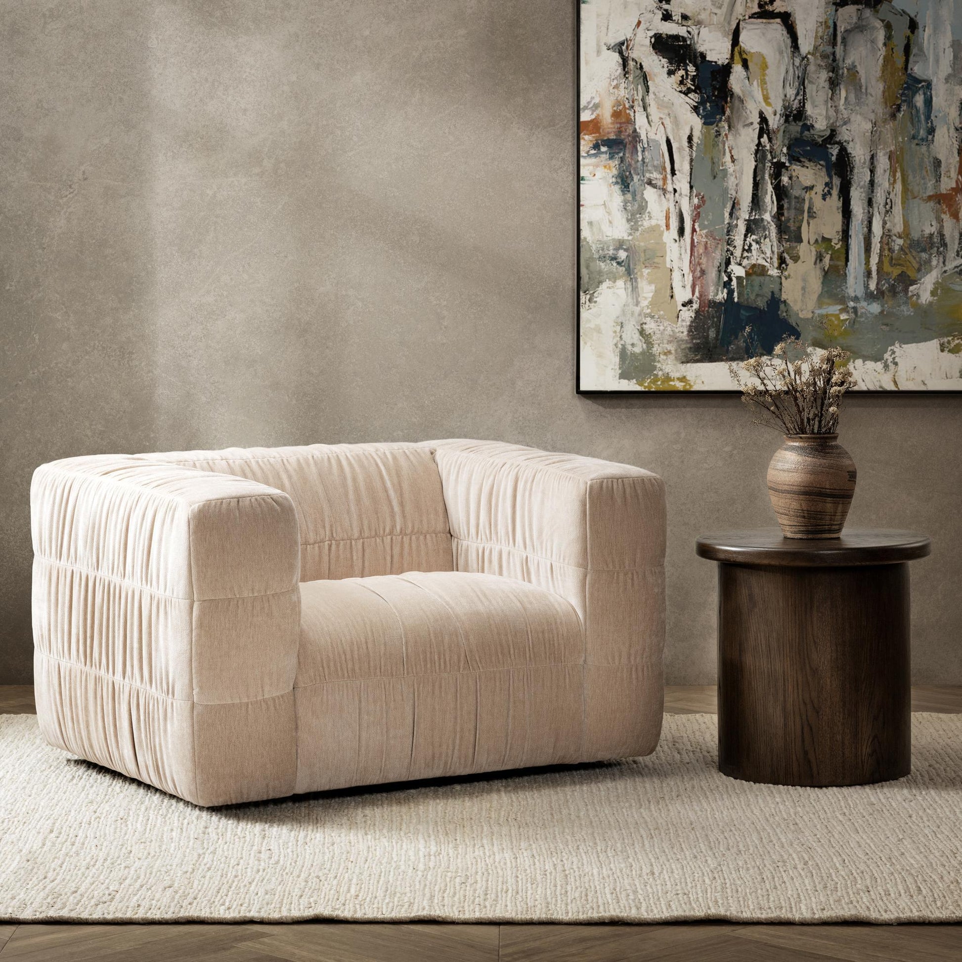Afeela Swivel Chair - Bronze