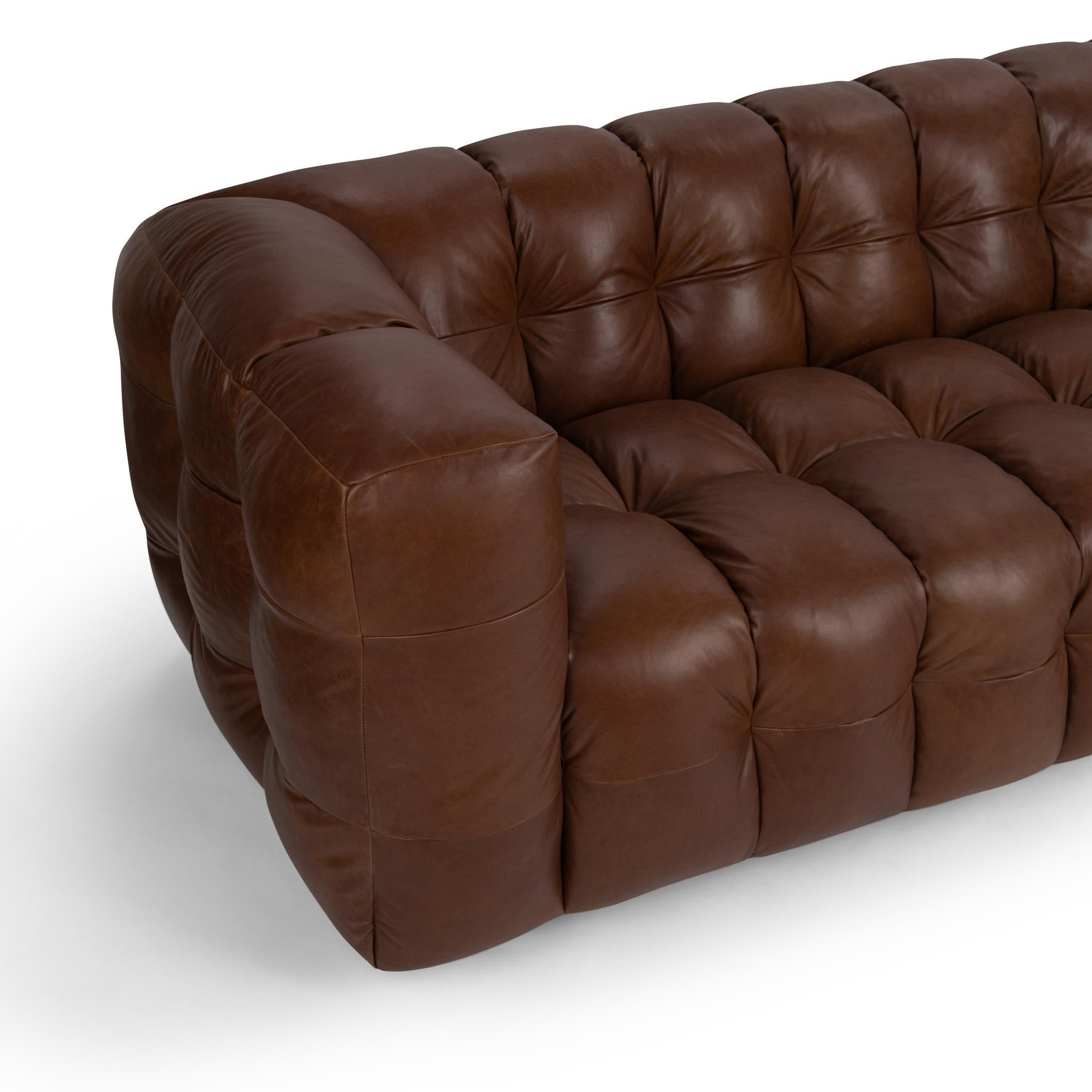 Halston Sofa - Chestnut Elite