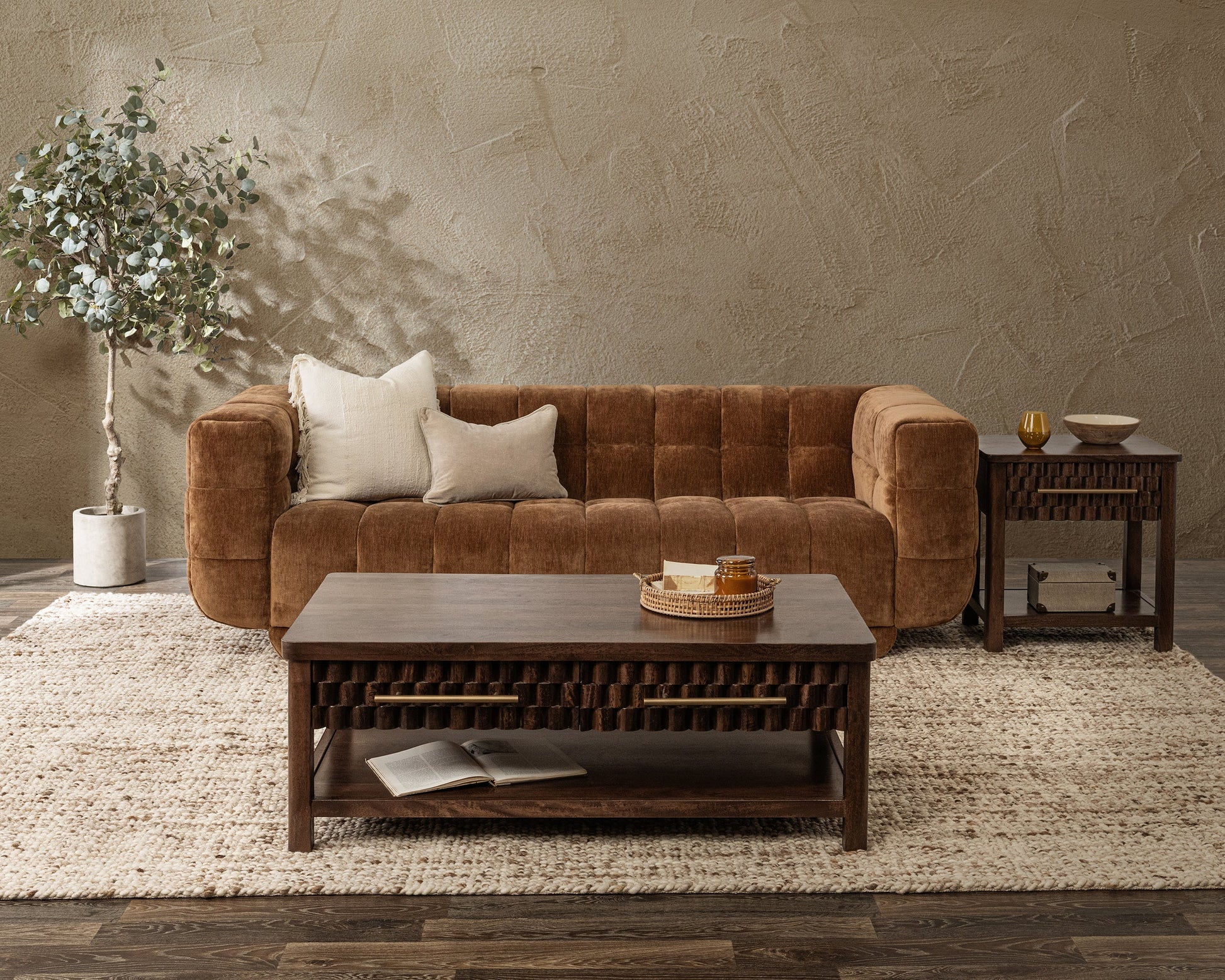 Thea Sofa - Bronze