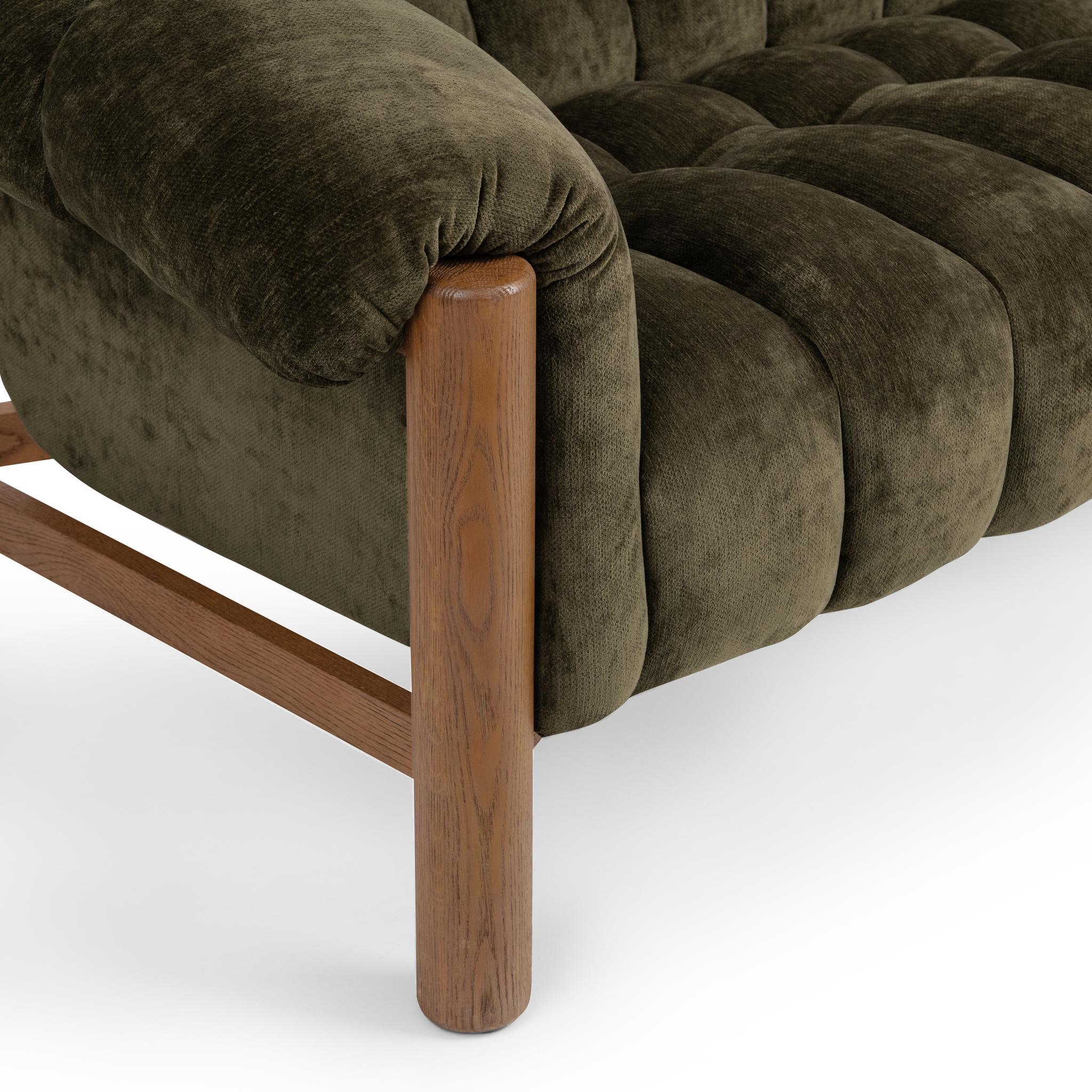 Sansa Sofa - Olive Green