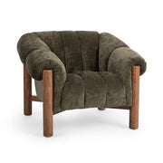 Sansa Accent Chair - Olive Green