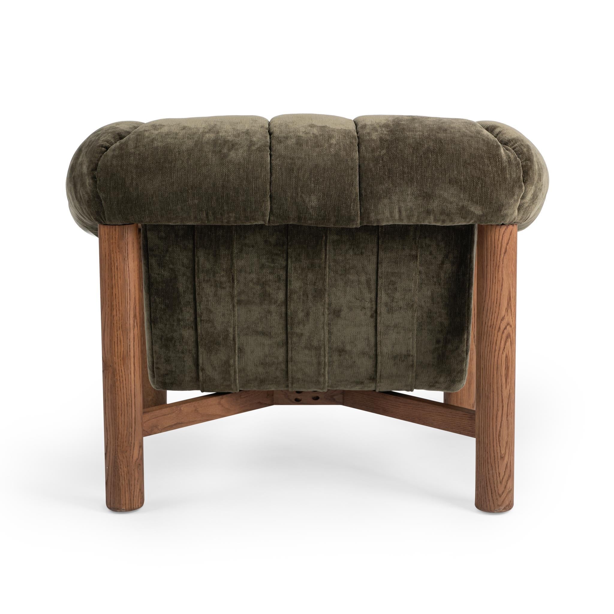 Sansa Accent Chair - Olive Green