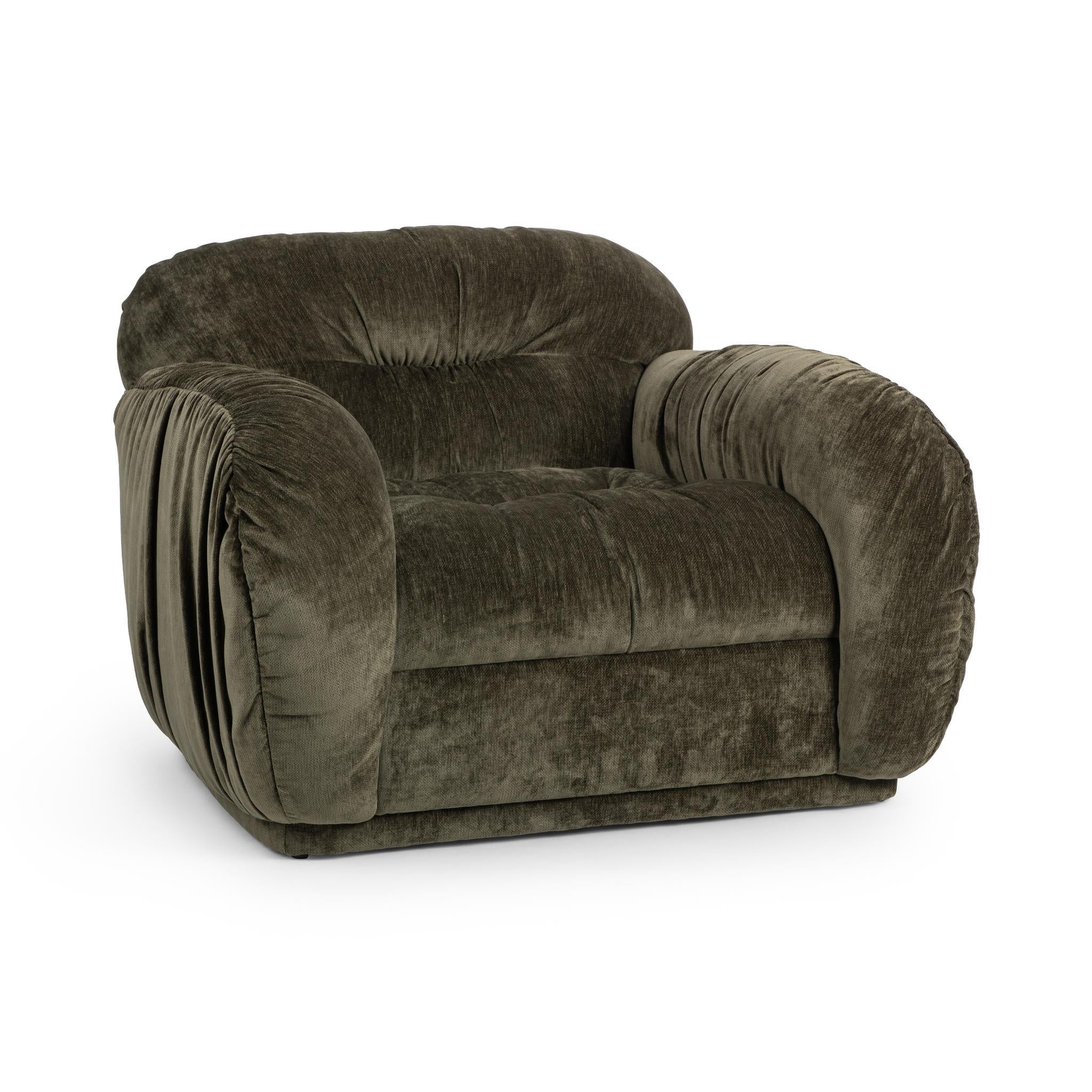 Sydney Accent Chair - Olive Green