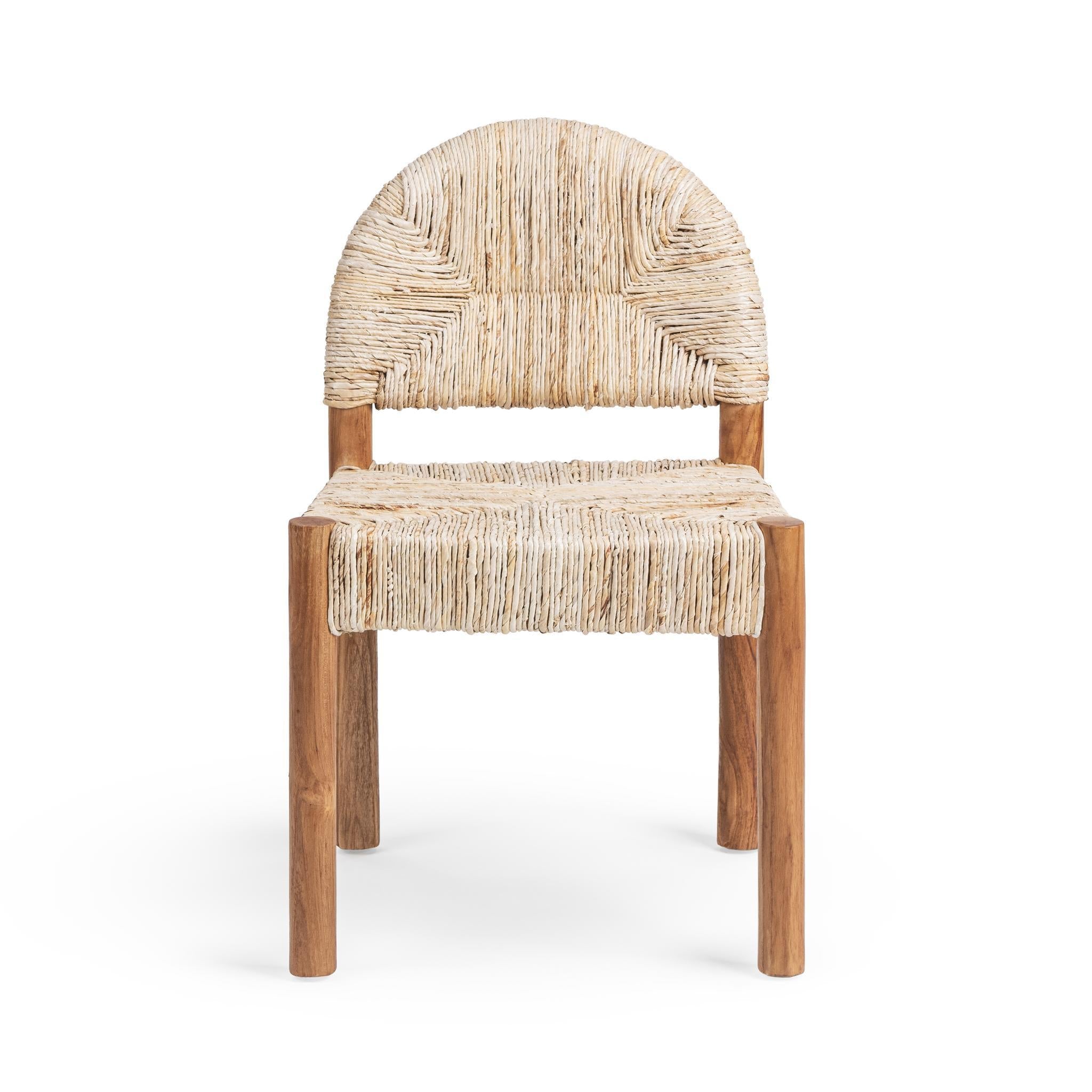Elissa Dining Chair Set of 2 - Natural Reef