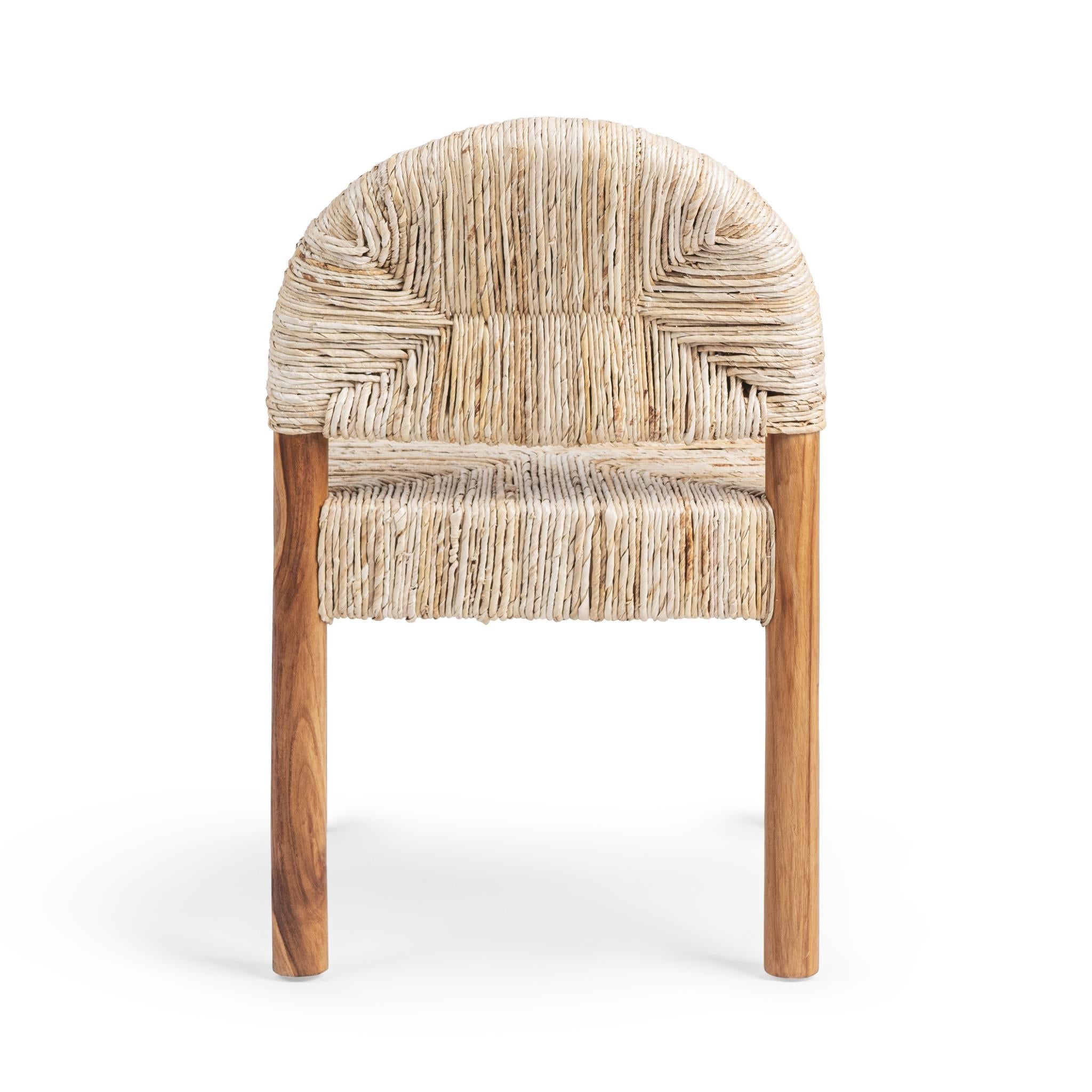 Elissa Dining Chair Set of 2 - Natural Reef