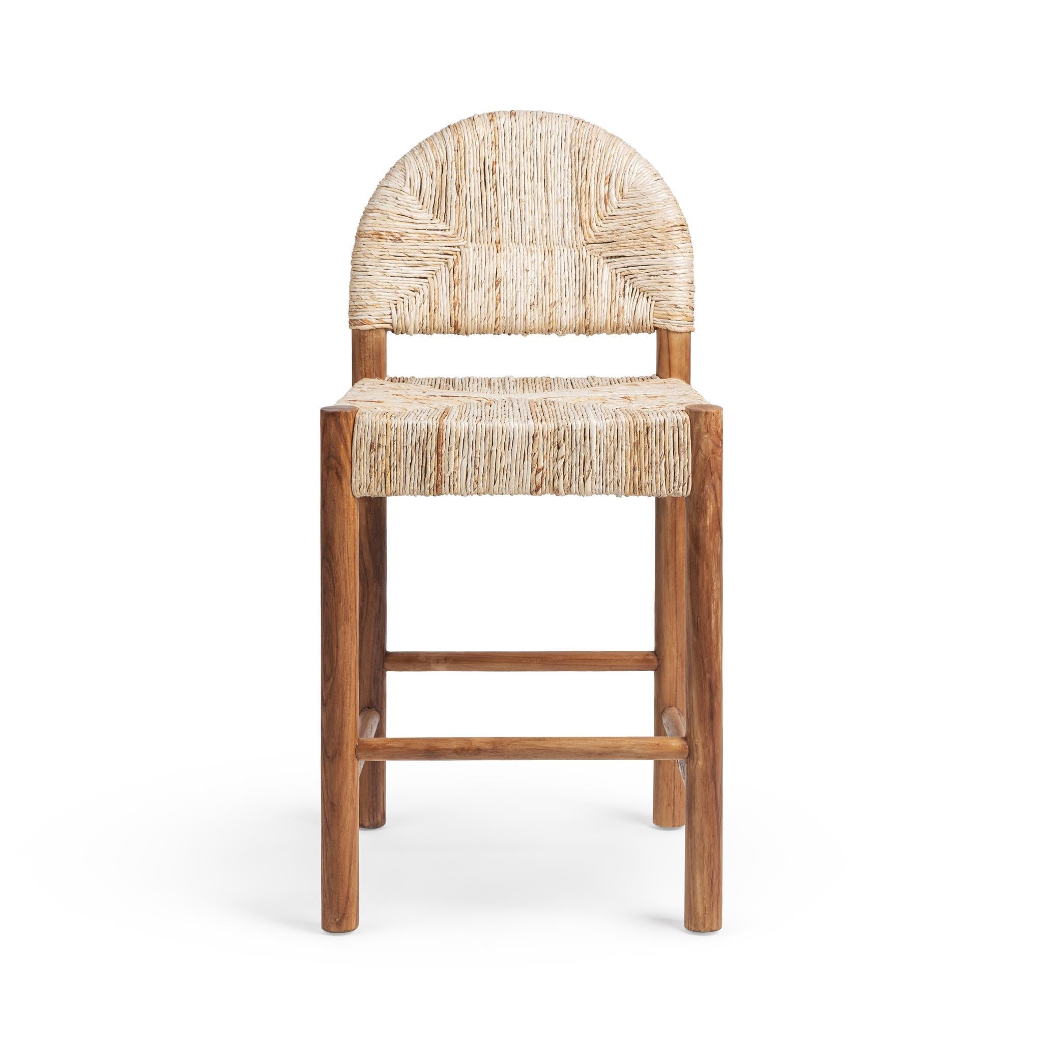 Elissa Counter Stool - Natural Reef