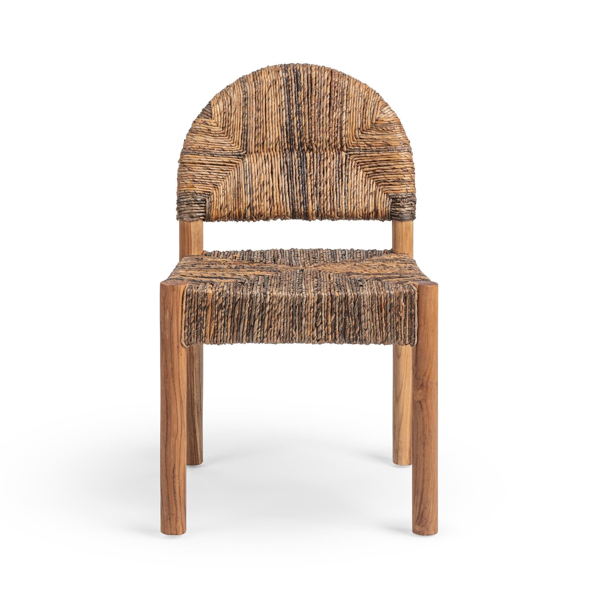 Elissa Dining Chair Set of 2 - Brown Astor