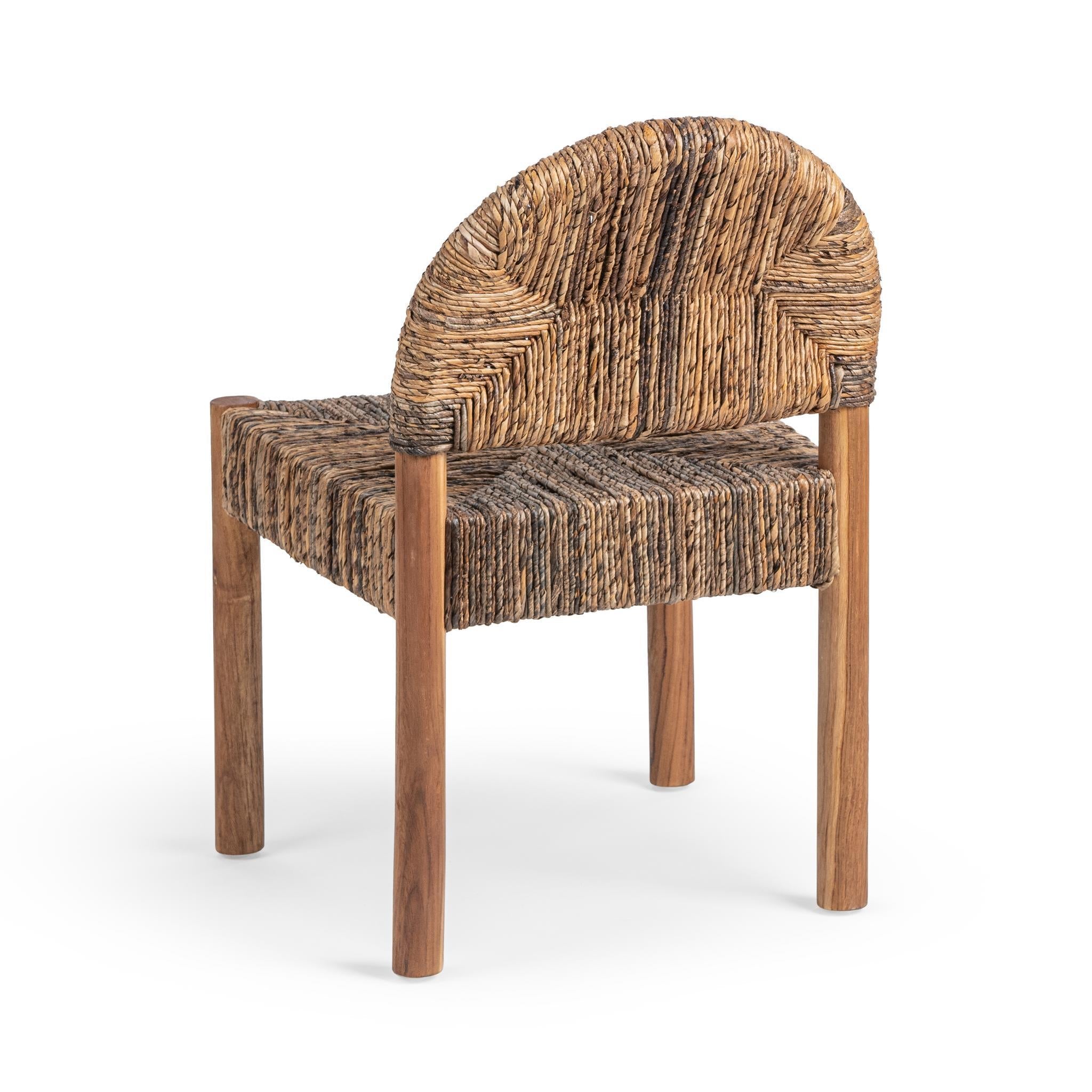 Elissa Dining Chair Set of 2 - Brown Astor