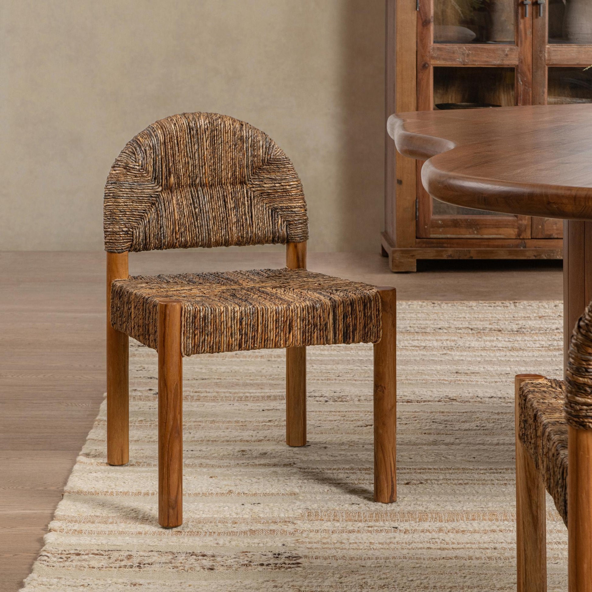 Elissa Dining Chair Set of 2 - Brown Astor