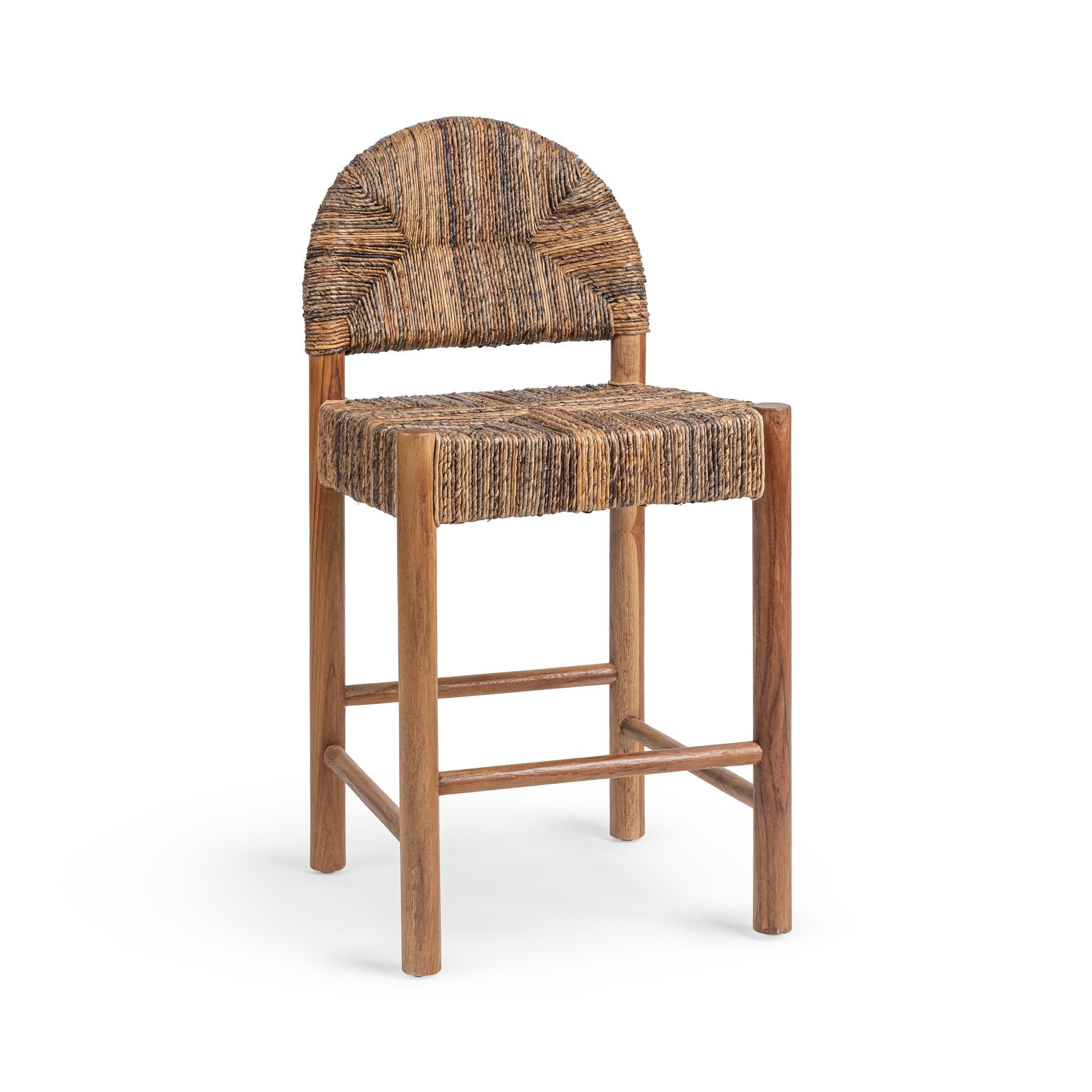 Elissa Counter Stool - Brown Astor