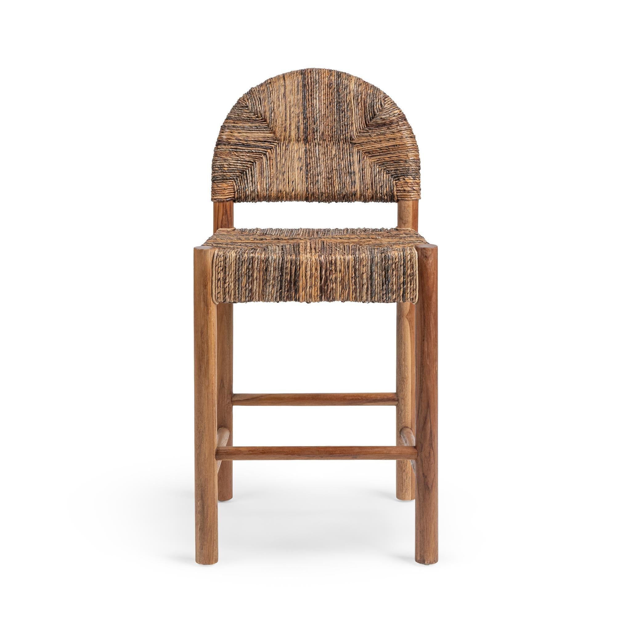 Elissa Counter Stool - Brown Astor