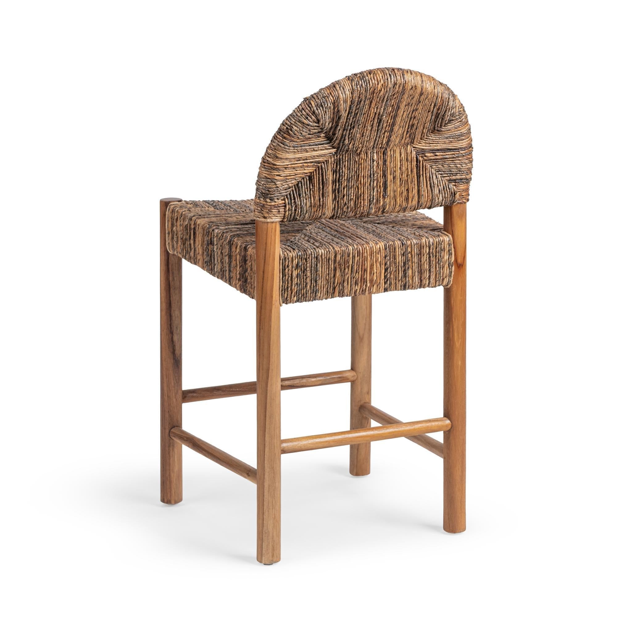 Elissa Counter Stool - Brown Astor