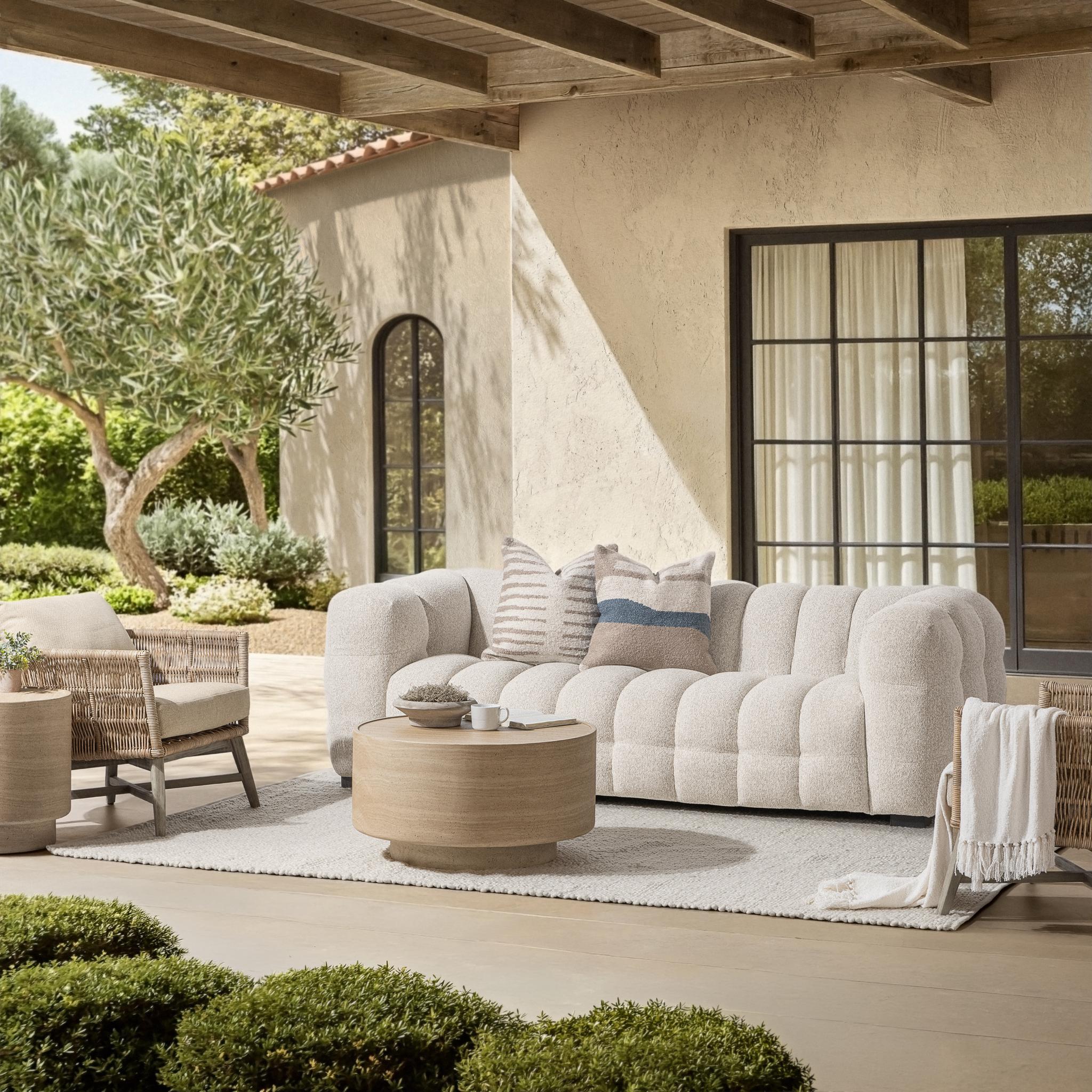 Ravan Outdoor Sofa - Clouded Cream