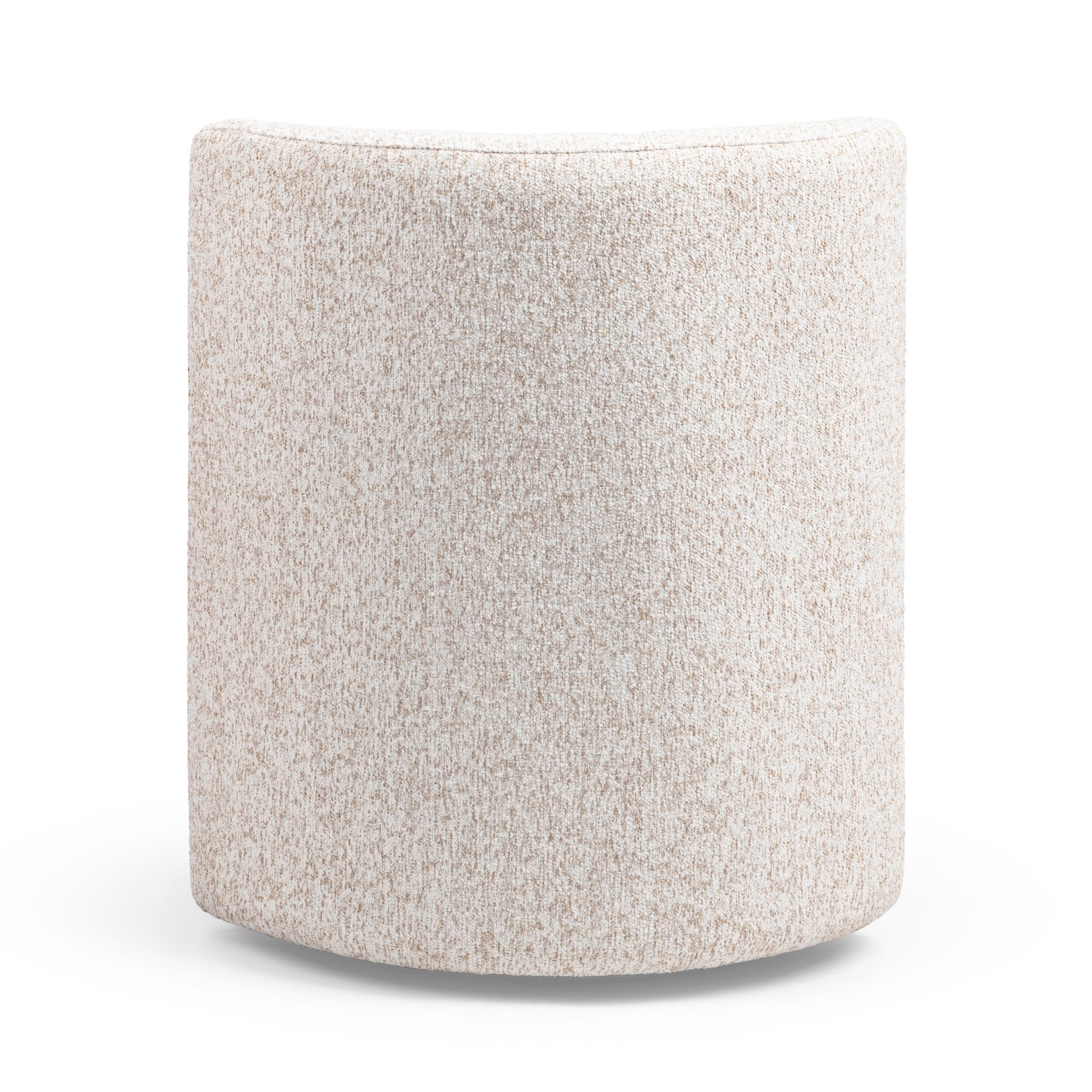 Solano Outdoor Swivel Dining Chair - Hushed Oat