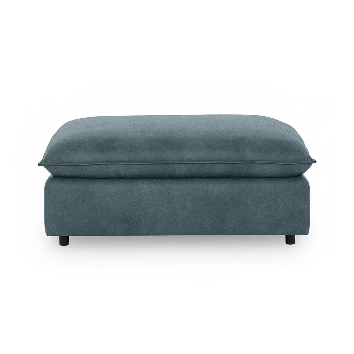 Caplan Ottoman - Bayou / Leather - Classic Home 5308850LBU