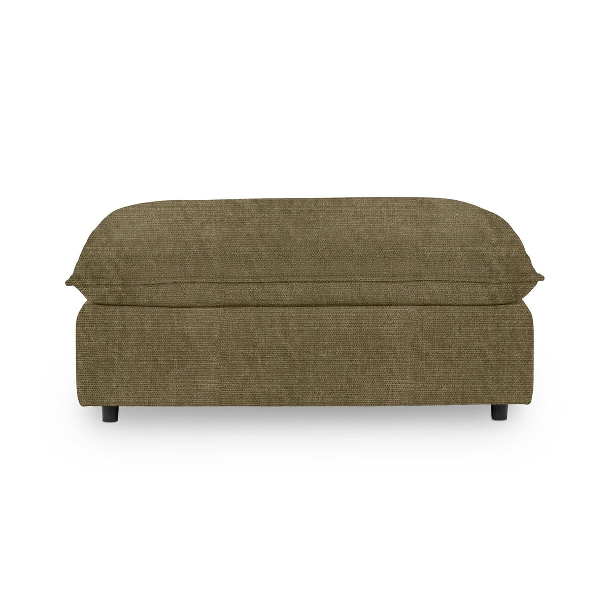 Caplan Ottoman - Soft Olive / Polyester - Classic Home 5308OT2002