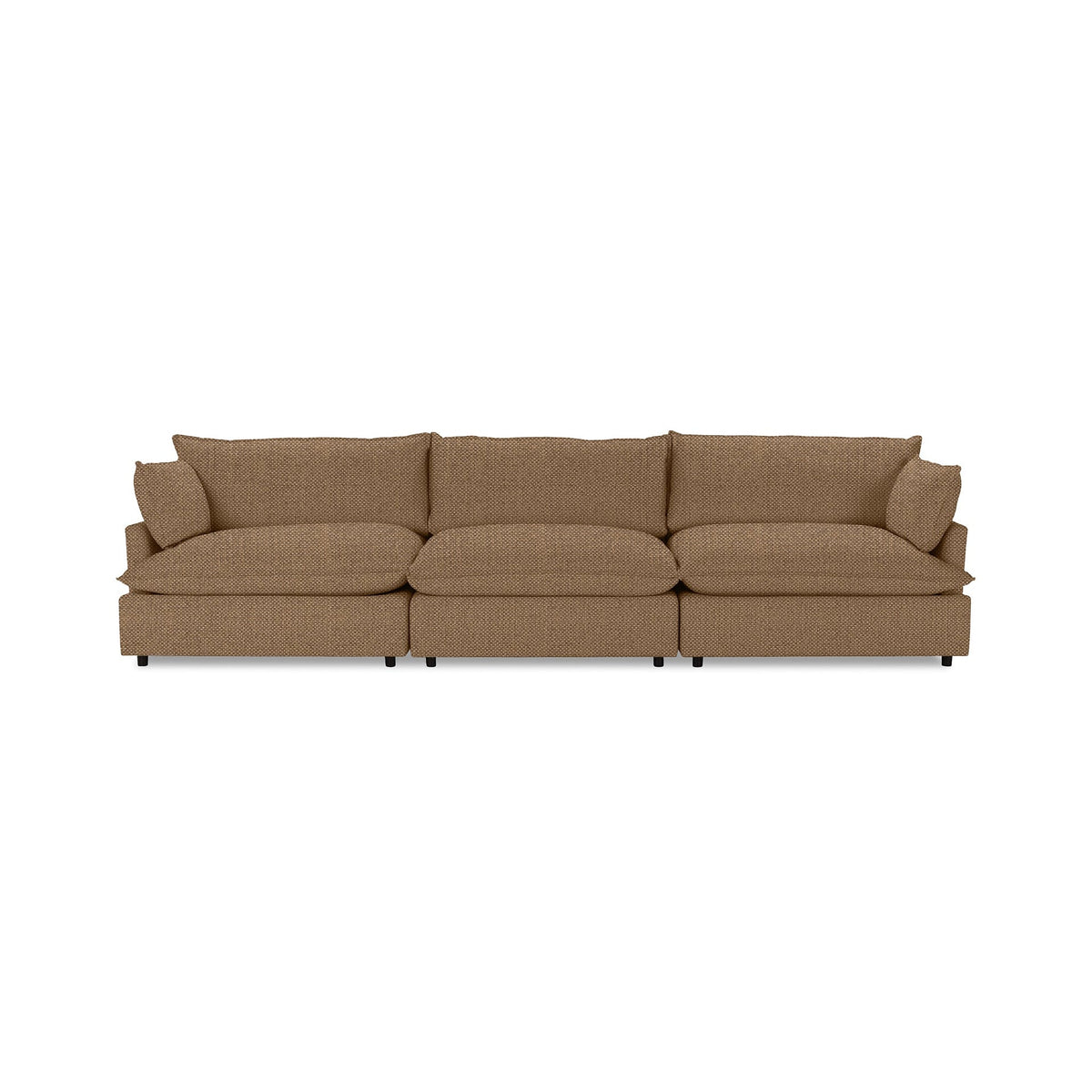 Caplan 3 Piece Sectional - Harvest Bronze / Olefin - Classic Home 5308SC321602
