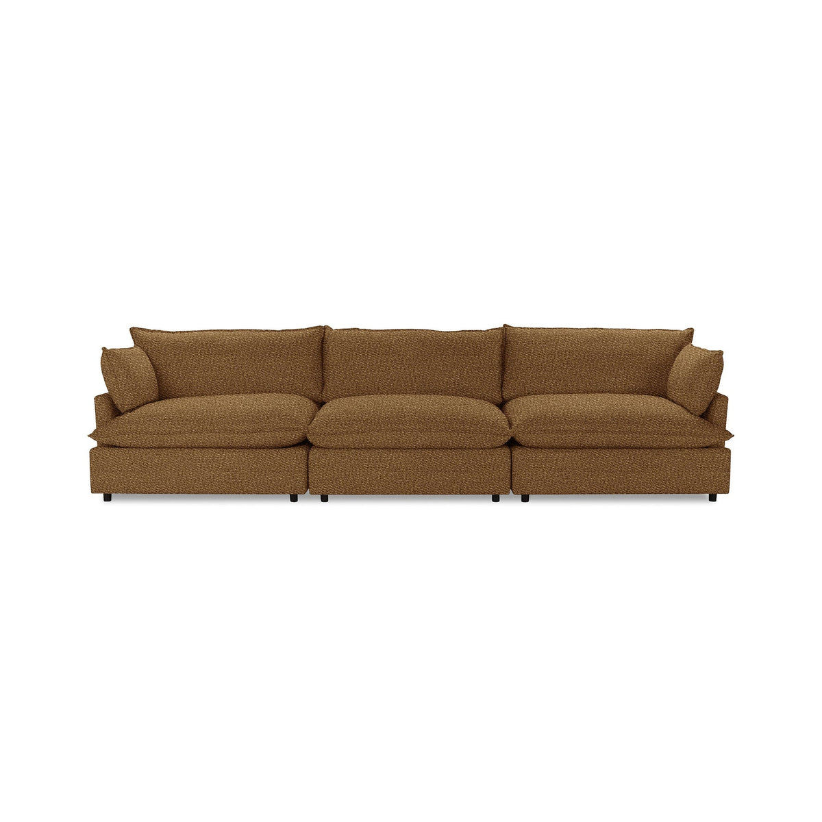 Caplan 3 Piece Sectional - Dijon Mustard / Polyester - Classic Home 5308SC322202