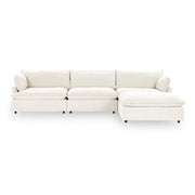 Caplan 4 Piece Sectional - Putty