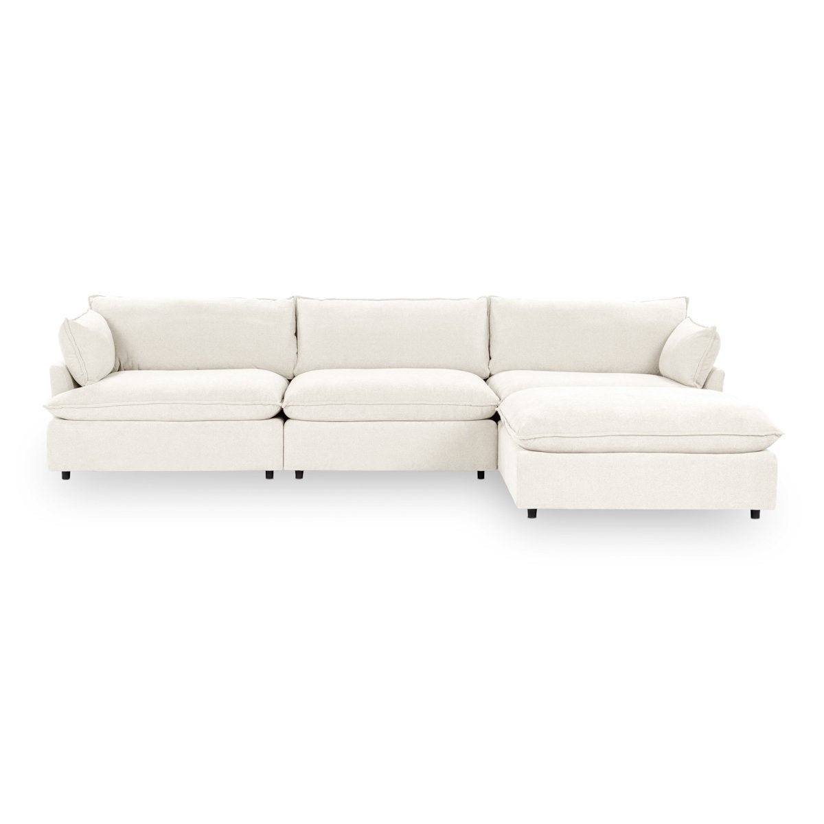 Caplan Upholstered 4pc Modular Sectional Elite
