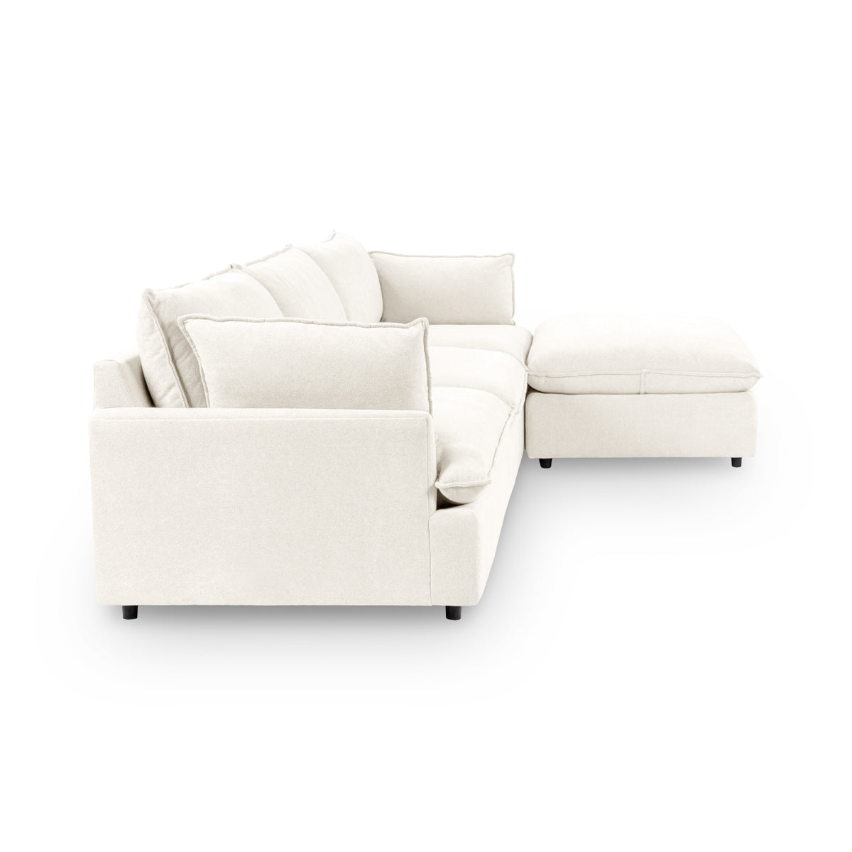 Caplan 4 Piece Sectional - Putty