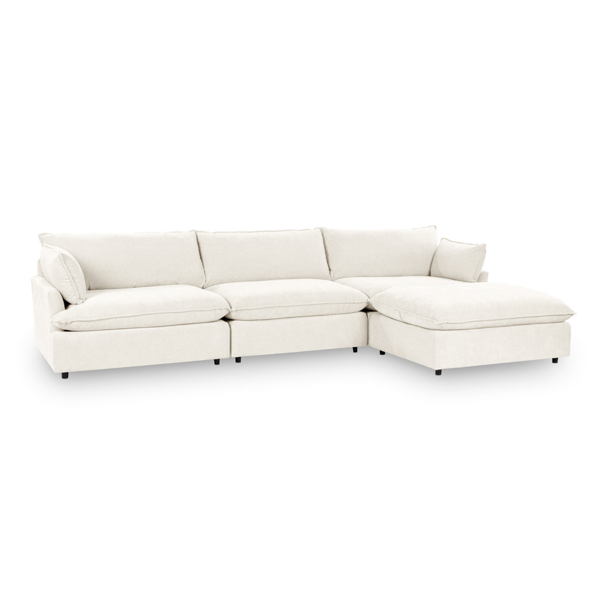 Caplan Upholstered 4pc Modular Sectional Elite