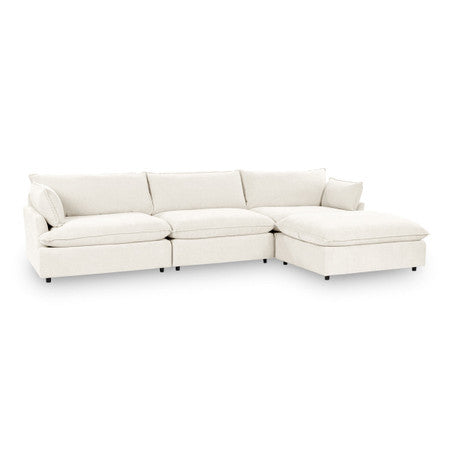Caplan Upholstered 4pc Modular Sectional Elite