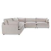 Caplan Upholstered 5pc Modular Sectional Dawn