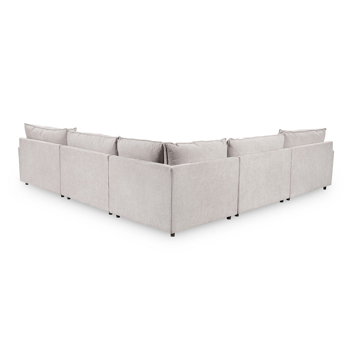 Caplan 5 Piece Sectional - Putty