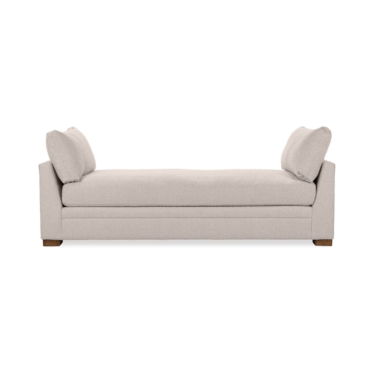 Audrey Backless Sofa - Oat Beige / Olefin - Classic Home 5309BS1605