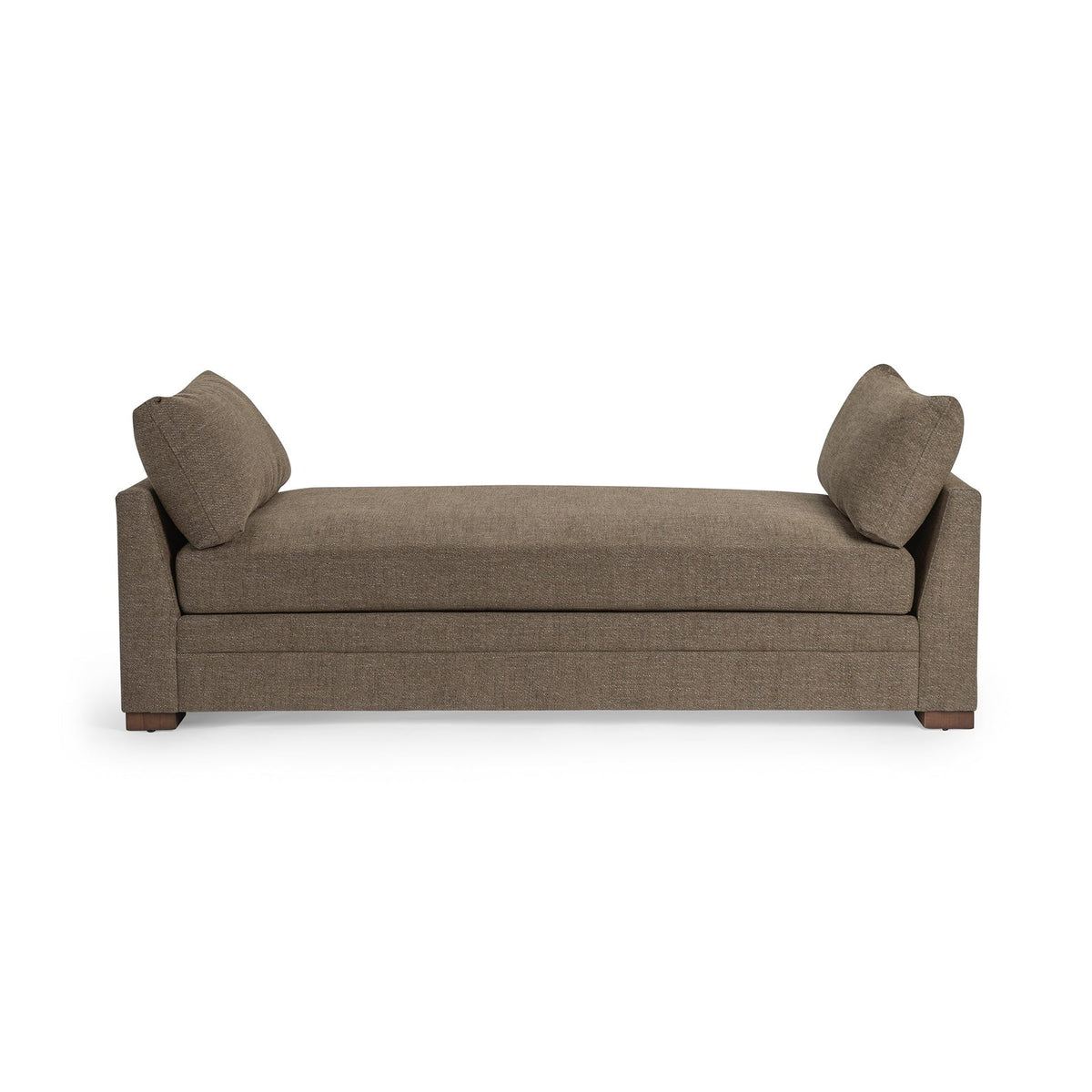Audrey Backless Sofa - Mink Brown / Olefin - Classic Home 5309BS1606