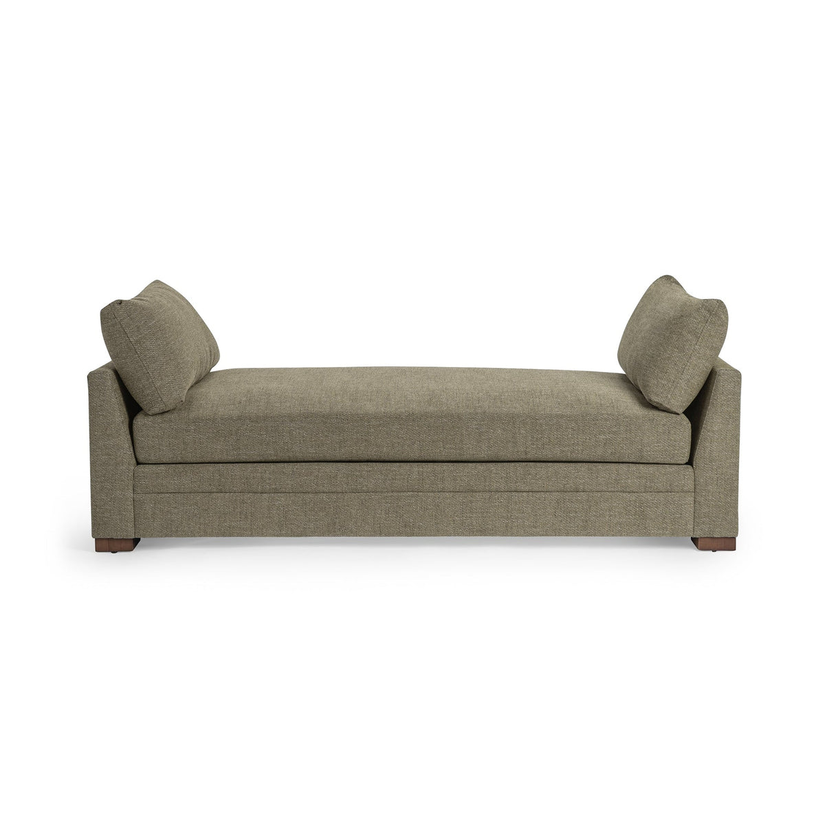 Audrey Backless Sofa - Tuscan Olive / Polyester - Classic Home 5309BS2103