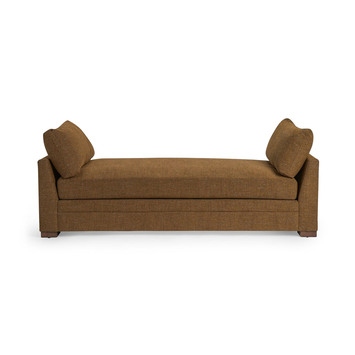 Audrey Backless Sofa - Dijon Mustard / Polyester - Classic Home 5309BS2202