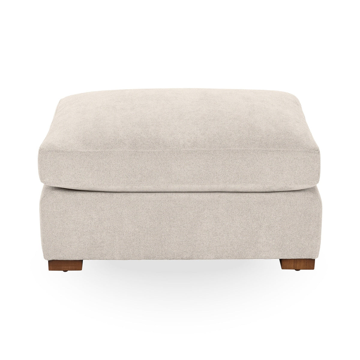 Audrey Ottoman - Twine / Polyester - Classic Home 5309COTDTW