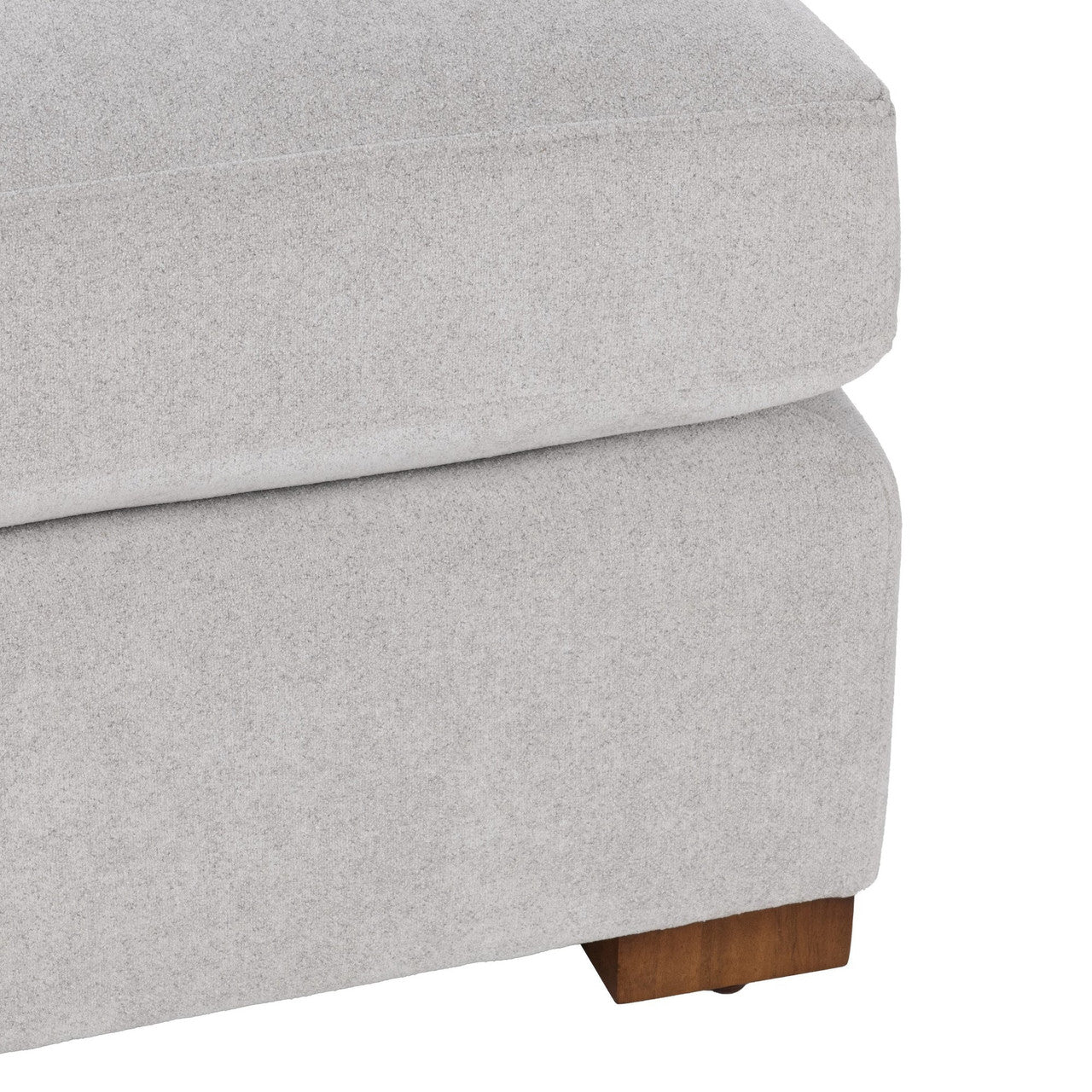 Audrey Upholstered Rectangle Ottoman Elite
