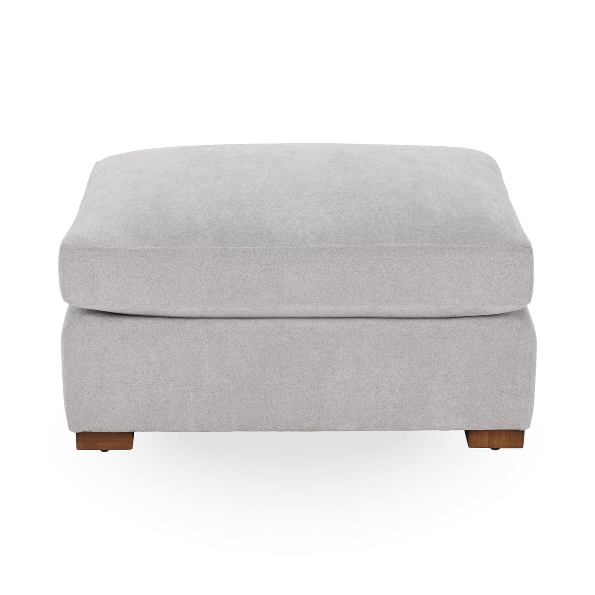 Audrey Ottoman - Gray / Polyester - Classic Home 5309COTEGR