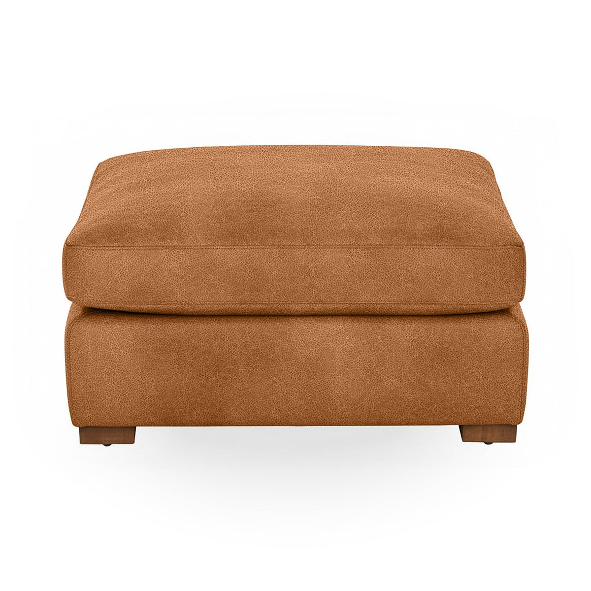 Audrey Ottoman - Saddle / Leather - El Paso - Classic Home 5309COTEPSD