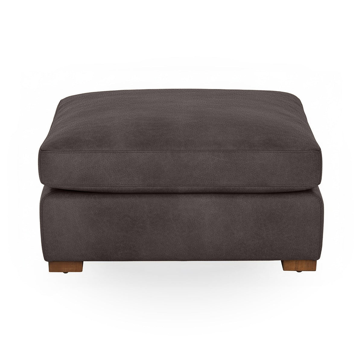 Audrey Ottoman - Chocolate / Leather - Classic Home 5309COTLCO