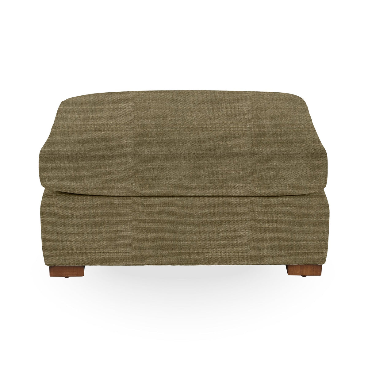 Audrey Ottoman - Soft Olive / Polyester - Classic Home 5309OT2002